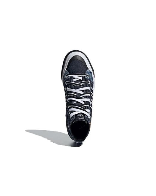 Adidas Blue Nizza Hi Dl for men