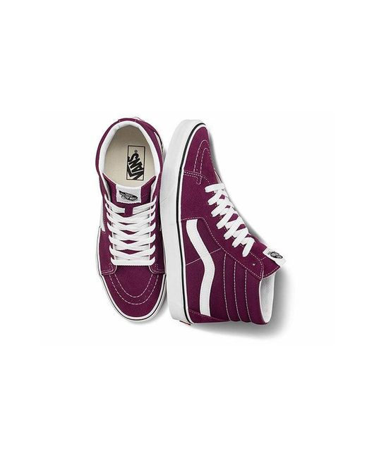 Vans Purple Shoes Skate Shoes for men