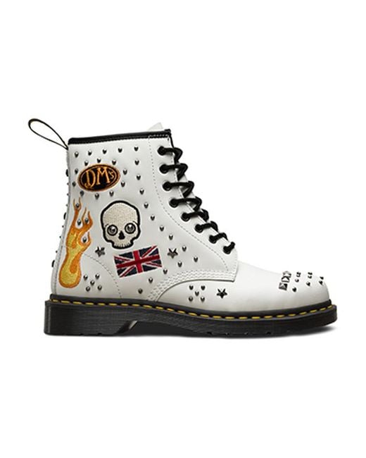 Dr. Martens Black 1460 Classic 8 High Top Martin Boots for men