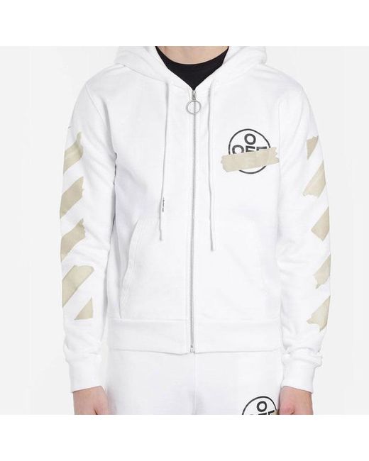 Off-White c/o Virgil Abloh White Ss20 Arrows Sketch Logo Sweater Tape for men