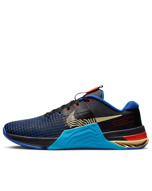 Nike Blue Metcon 8 'Anthracite Lightning' for men