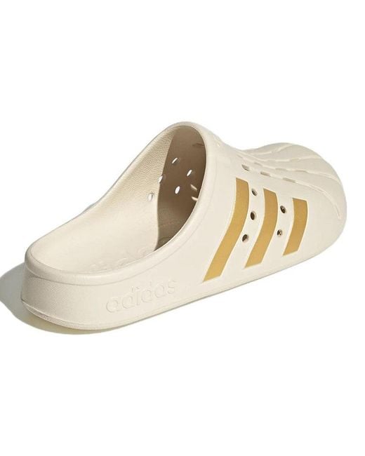 Adidas Natural Adilette Clog 'Wonder Metallic'