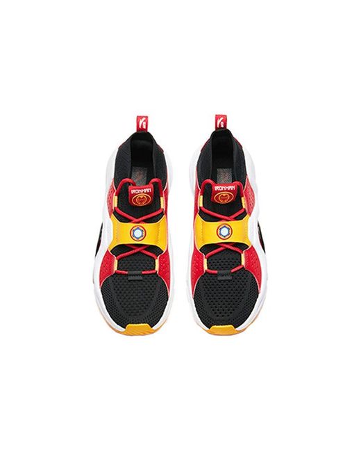 Anta Red Marvel X Sock Sneaker 'Iron for men