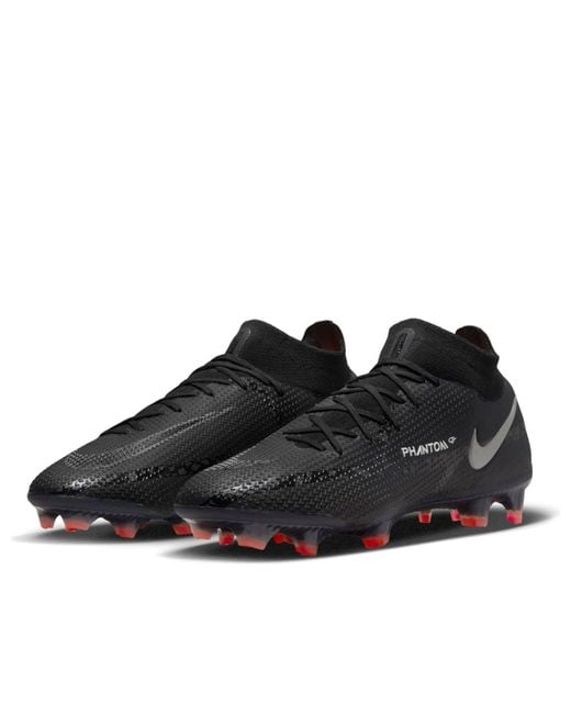Nike Black Phantom Gt2 Df Elite Fg 'Shadow Pack' for men