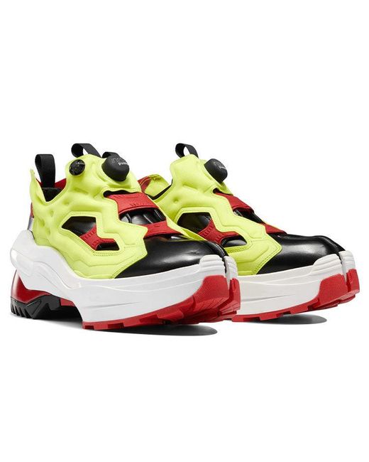 Reebok White Maison Margiela X Tabi Instapump Fury Oxford for men