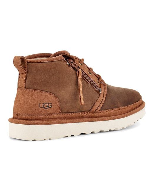 Ugg Brown Neumel Zip High Top Fleece Lined for men