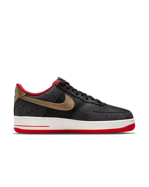 Nike Red Air Force 1 '07 Lx 'Spades' for men