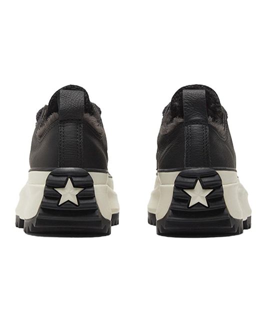 Converse Black Run Star Hike Low 'Cozy Club for men