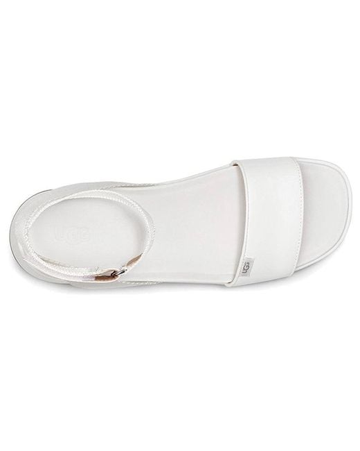Ugg White (Wmns) Lennox Series Sports Sandals