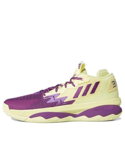 Adidas Purple Dame 8 'Dame Time' for men