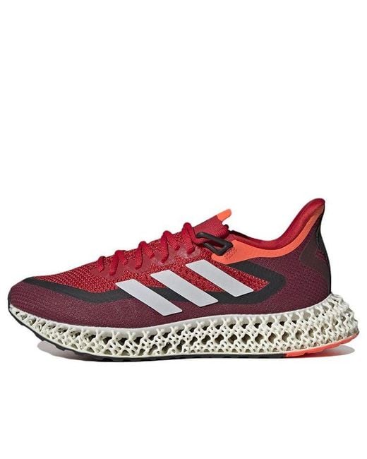 Adidas Red 4Dfwd 'Scarlet Solar' for men