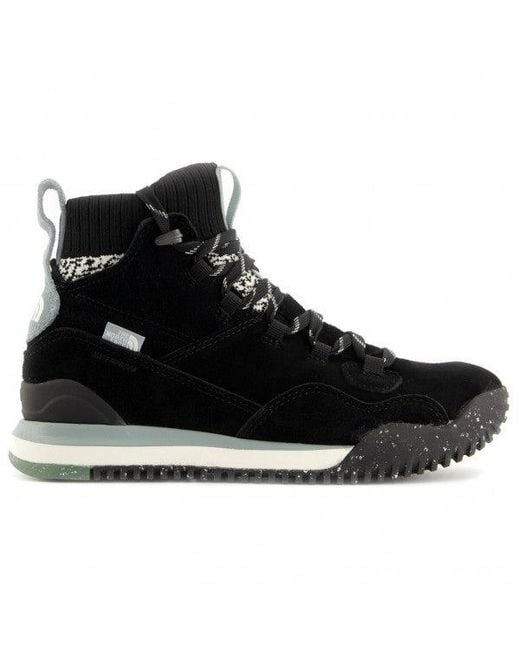 The North Face Black (Wmns) Back-To-Berkely Sport Iii Suede Athletic And Training Shoes 'Gardenia And'