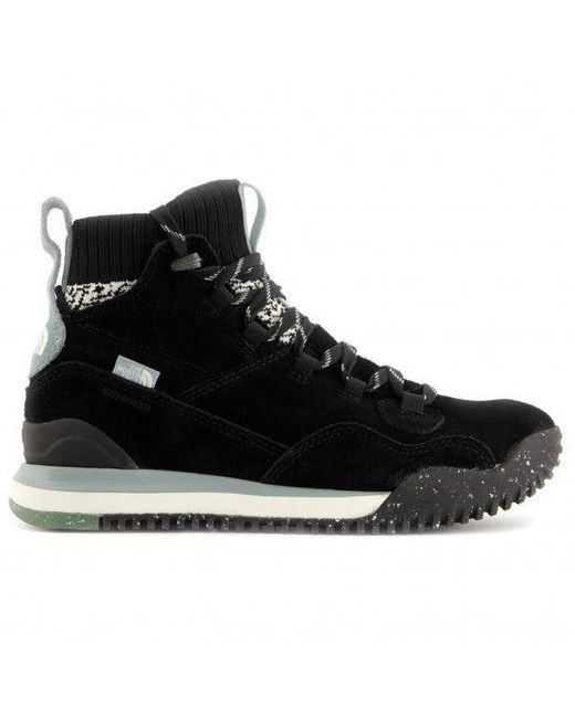 The North Face Black Back-to-berkely Sport Iii Suede Athletic And Training Shoes