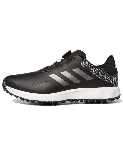 Adidas Black S S2G Golf Shoes for men