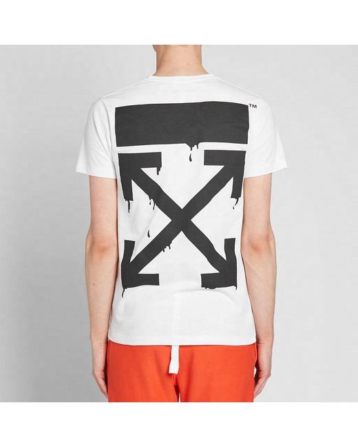 Off-White c/o Virgil Abloh White X The Simpsons/ The Simpsons Crossover Printing Short Sleeve Ordinary Version T-Shirt for men