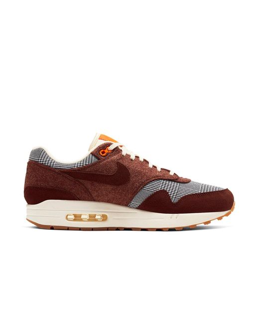 Nike Brown Air Max 1 'Houndstooth' for men