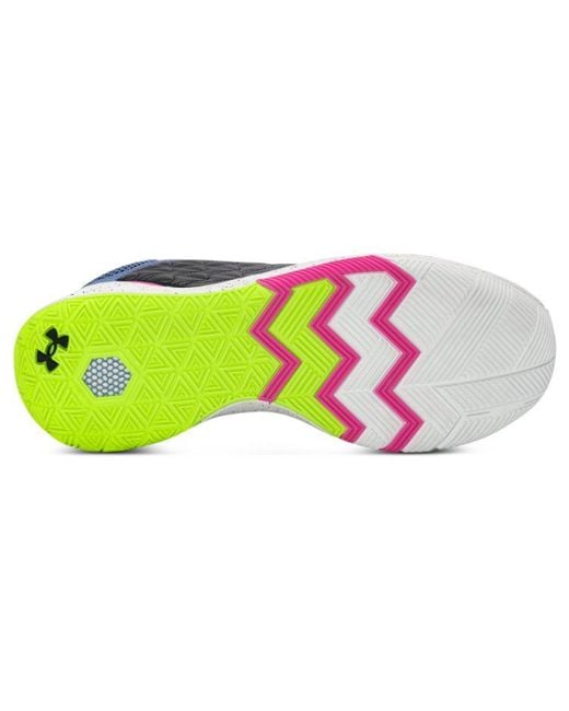 Under Armour Blue Hovr Havoc 5 Clone Adult Basketball Shoes for men