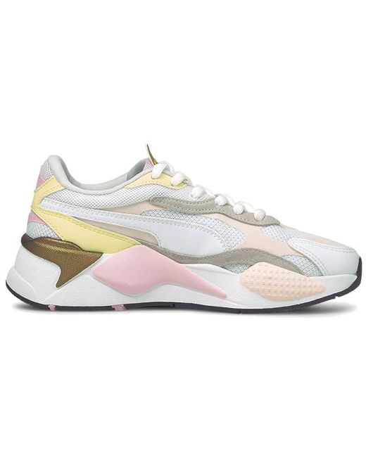 PUMA White Rs-X3 V2 'Puzzle' for men
