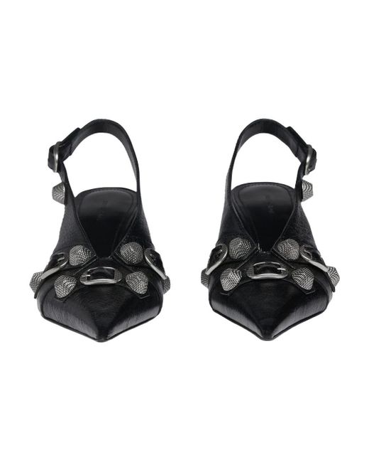 Balenciaga Black (Wmns) Cagole Slingback 70Mm Pumps