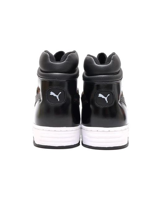 PUMA Black Slipstream Mid Mij Leopard Atm for men