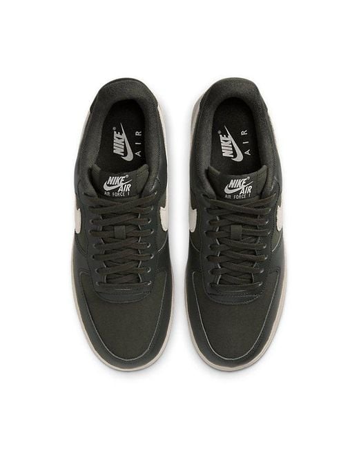 Nike Black Air Force 1 Low '07 Lx 'Sequoia' for men