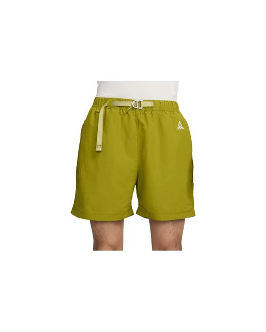 Nike Green Acg Trail Shorts 'Moss' for men