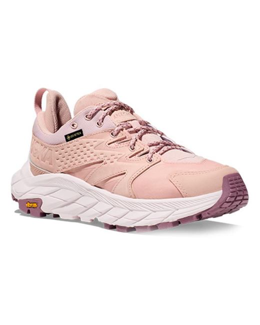 Hoka One One Pink Anacapa Low Gore-Tex 'Peach Whip' for men