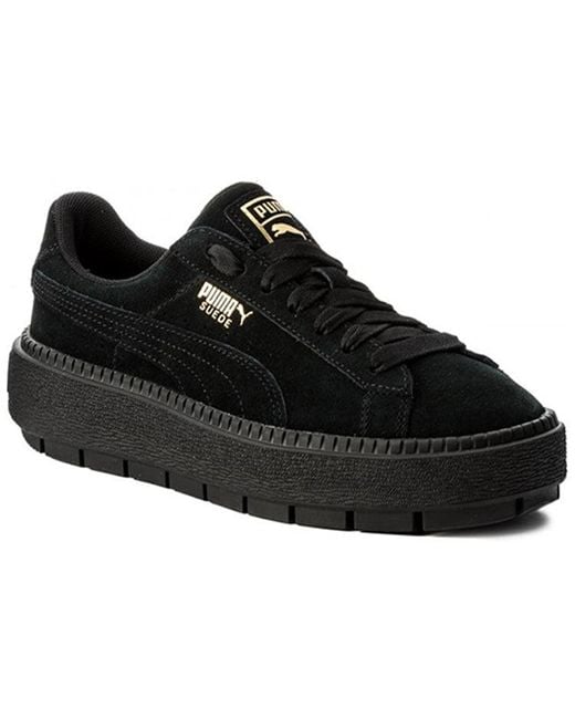 PUMA Black (Wmns) Platform Trace