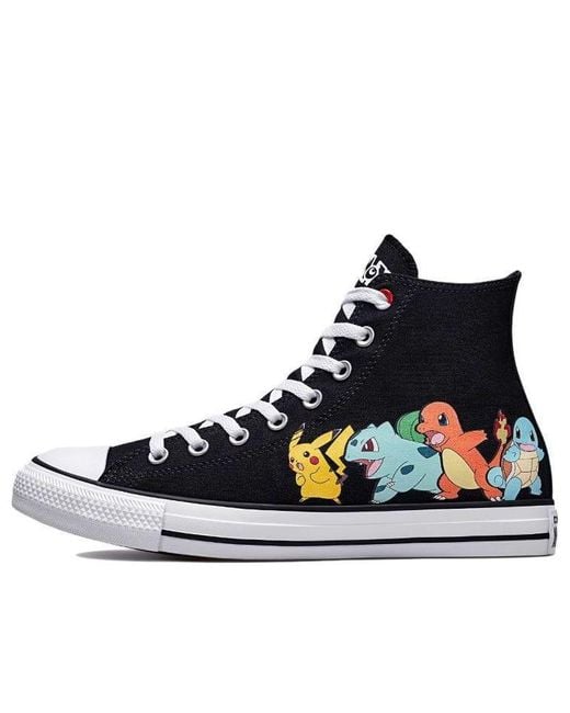 Converse Blue Pokemon X Chuck Taylor All Star High 'First Partners' for men