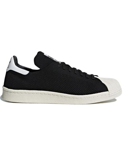 adidas Originals Superstar 80s Primeknit Sneakers/shoes in Black for Men |  Lyst