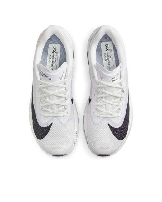 Nike White Zoom Fly 6 Pure Platinum Obsidian Mist Gridiron' for men