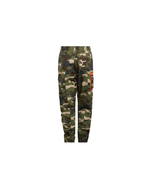 Adidas Green Canvas Cargo Pants X Ivy Park for men