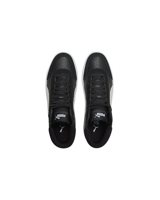 PUMA Black Court Legend Casual Skateboarding Shoes for men