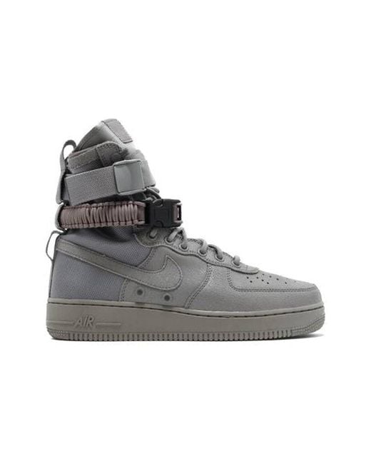 Nike Sf Air Force 1 Qs 'dust' Gray for | Lyst