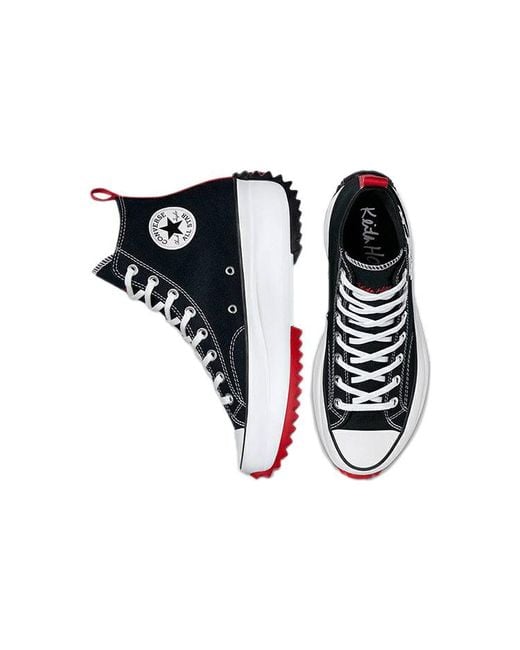 Converse Blue Keith Haring X Run Star Hike for men