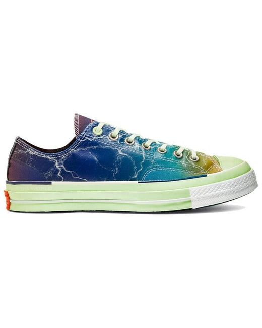 Converse Blue Pigalle X Chuck 70 Low 'Lightning Storm' for men