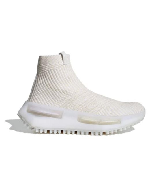 Adidas White (Wmns) Originals Nmd_S1 Sock 'Off'