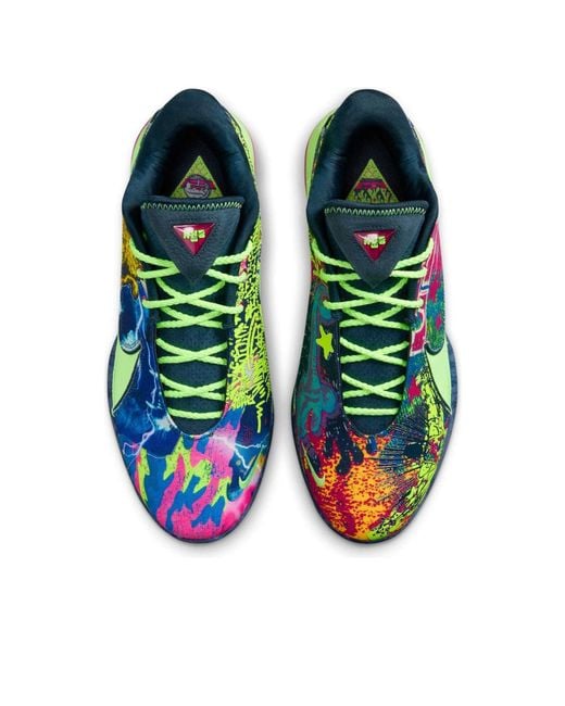Nike Green Lebron Xxii Basketball Shoes for men