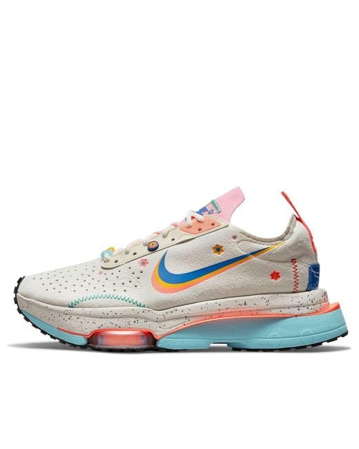 Nike Blue (Wmns) Air Zoom-Type 'Flowers, Rainbows And Beads'