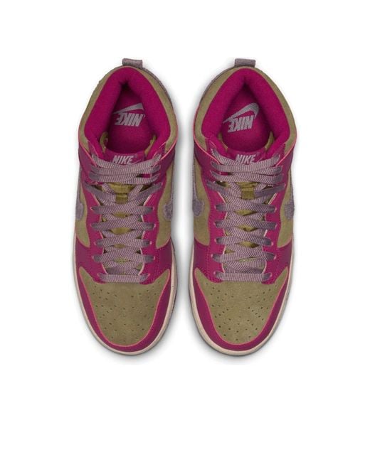 Nike Purple (Wmns) Dunk High 'Dynamic Berry'