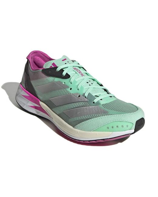 Adidas White (Wmns) Adizero Adios 7 Running Shoes 'Pulse Mint'