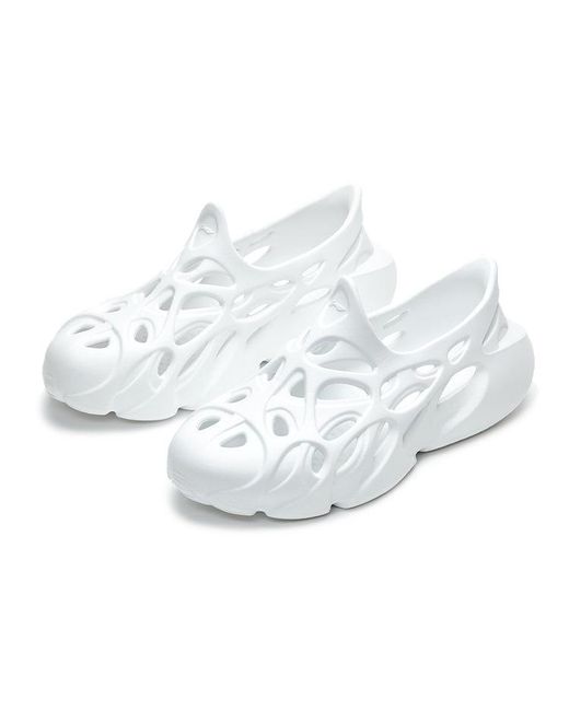 Li-ning White (Wmns) 1 Badfive Fast Recovery Sandals