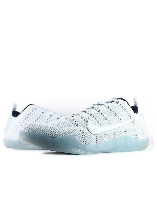 Nike Blue Kobe 11 Elite Low 4Kb 'Pale Horse' for men