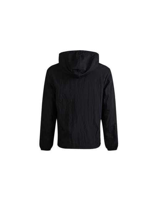 Nike Blue Jumpman Windbreaker Cardigan Sports Hooded Jacket for men