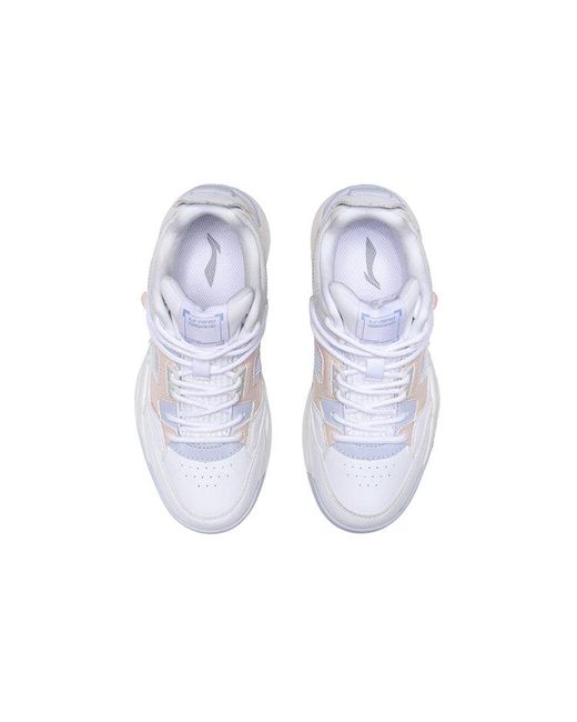 Li-ning Blue (Wmns) Casual Basketball Shoes