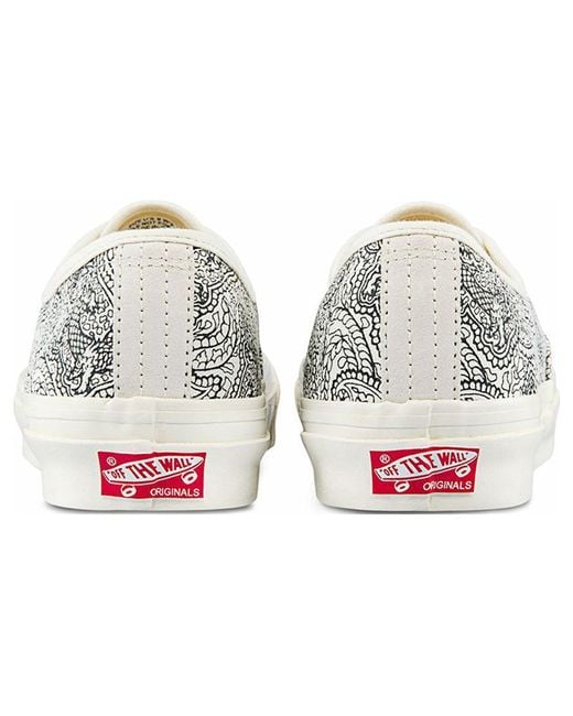 Vans White Og Authentic Lx 'Dragon' for men
