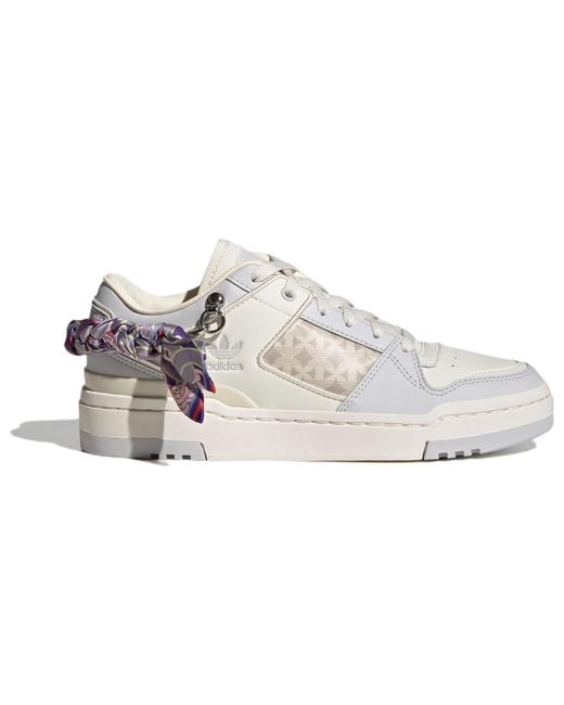 Adidas White (Wmns) Originals Tenis Forum Luxe Low