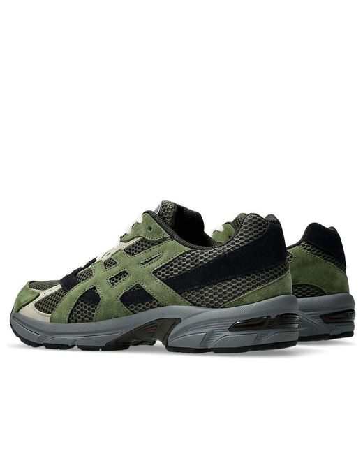 Asics Green Low-Top Trainers for men