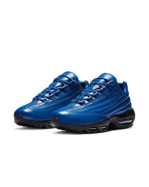 Nike Blue X Supreme Air Max 95 Lux 'Hyper Cobalt' for men
