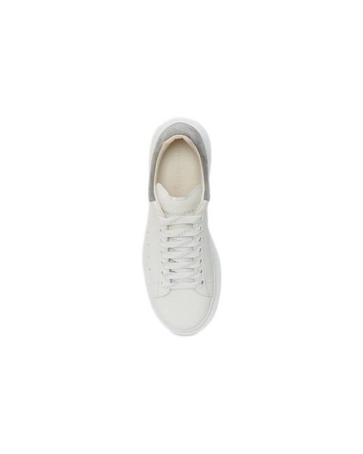 McQueen White Oversized Sneaker Iron' for men